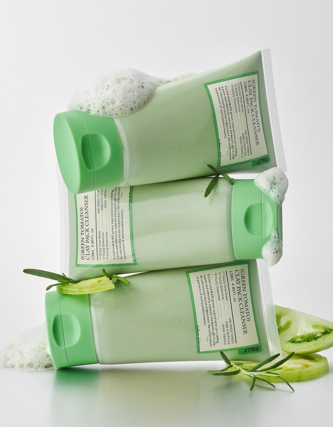 FULLY GREEN TOMATO CLAY PACK CLEANSER 120ml-Joli teint