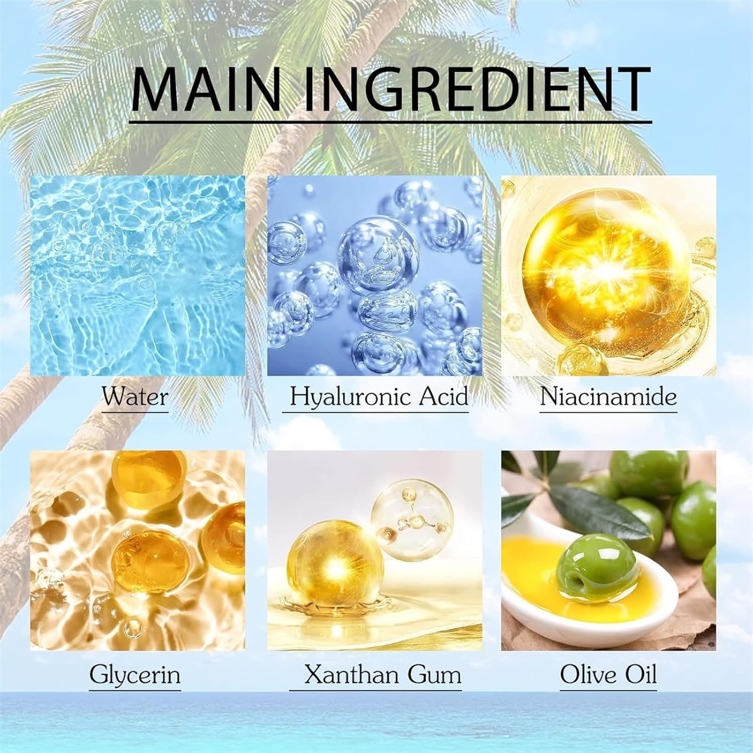 crème gel à l'acide hyaluronique, gel hydratant léger, hydratant à absorption rapide, formule douce, crème solaire, protection UV, hydratant-Joli teint 