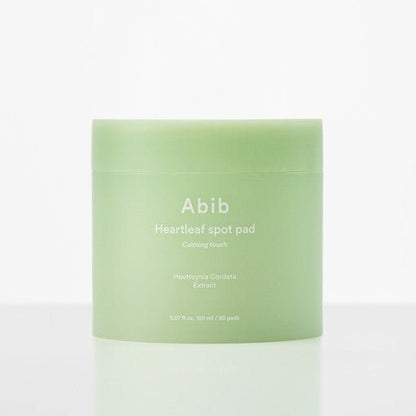 Abib Heartleaf Spot Pad Apaisant 80 Feuilles (150ml)