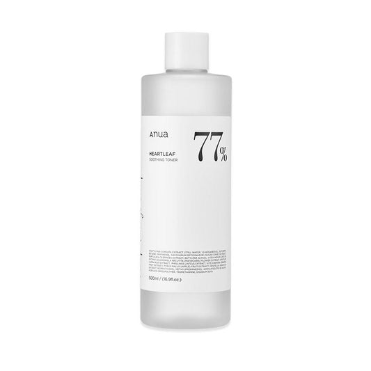 Anua HEARTLEAF 77% SOOTHING TONER 500ml-Joli teint 