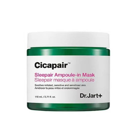 Dr. JART+ Cicapair Sleepair Ampoule-In Mask 110 ml Essence hydratante pour le visage Soin de la peau anti-rides et éclaircissant Cosmétiques coréens-Joli teint 