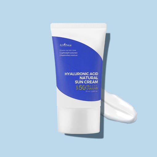 Isntree Hyaluronic Acid Natural Suncream SPF50+PA++++ 50ml-Joli teint 