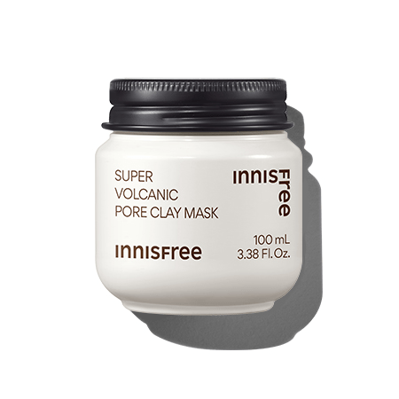 Masque Argile Super Volcanique Innisfree 100ml -purifie et resserre les pores-Joli teint 