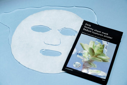 Masque en Feuille Gummy Abib Sedum Hyaluron 27ml - Hydratation Pure-Joli teint 