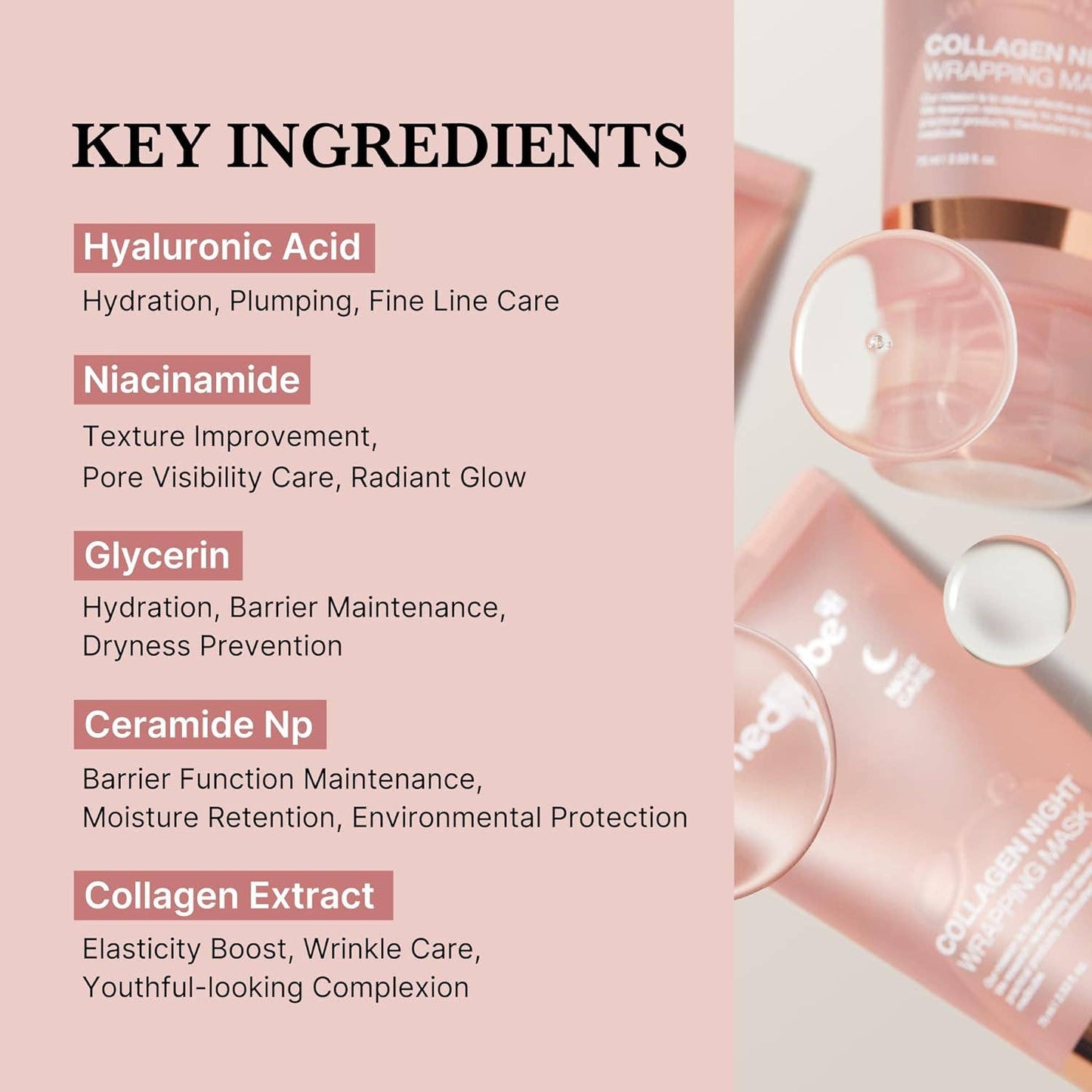 Masque au Collagène MediCube – Soin Anti-Âge, Hydratant et Raffermissant-Joli teint 
