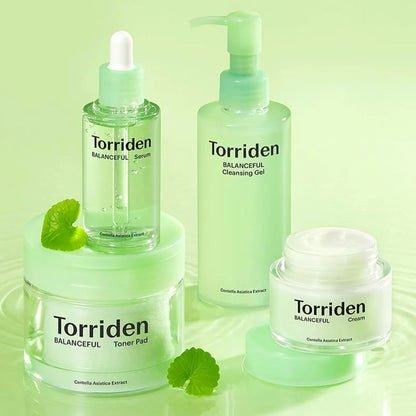Set de soins Torriden Balanceful Cica : Équilibre et douceur-Joli teint 