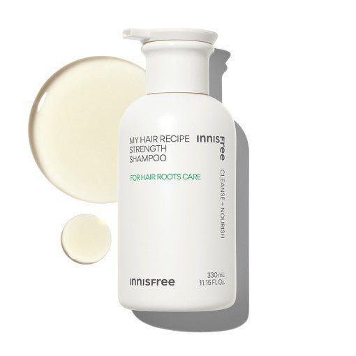 Shampooing Fortifiant Innisfree My Hair Recipe 330ml - Cheveux Sains-Joli teint 