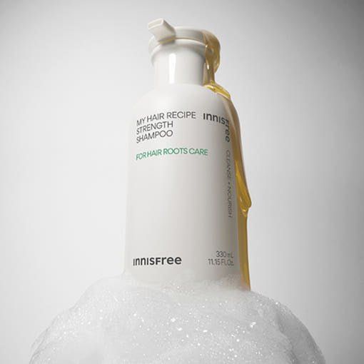 Shampooing Fortifiant Innisfree My Hair Recipe 330ml - Cheveux Sains-Joli teint 